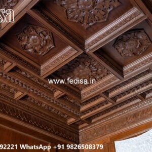 Wooden Ceiling Design Foam False Ceiling No-3342
