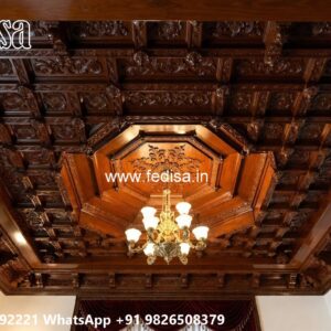 Wooden Ceiling Design Cheap Thermocol Ceiling No-3349