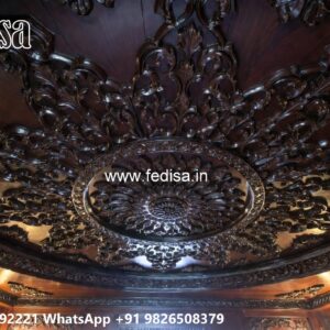 Wooden Ceiling Design Gypsum False Ceiling For Office No-3352