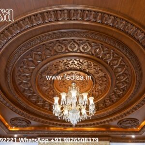 Wooden Ceiling Design Pop And False Ceiling No-3360