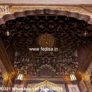 Wooden Ceiling Design Simple Bedroom False Ceiling No-3371