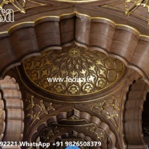 Wooden Ceiling Design False Ceiling White No-3381