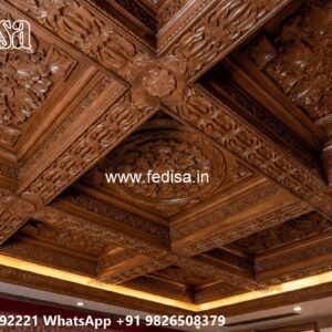Wooden Ceiling Design Spanish False Ceiling No-3385