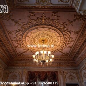 Wooden Ceiling Design Bedroom Thermocol Ceiling No-3386