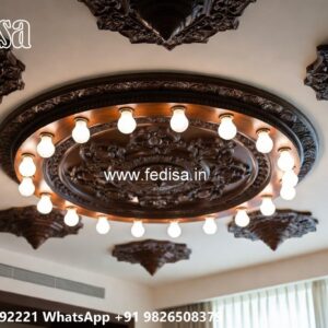 Wooden Ceiling Design Plus Minus Pop Design No-3413