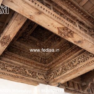 Wooden Ceiling Design Pop False Ceiling Design No-3428