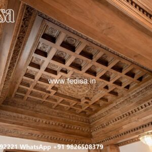 Wooden Ceiling Design Pop Design For Living Room No-3430