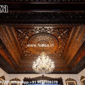 Wooden Ceiling Design Pop Ceiling Design Catalog No-3431