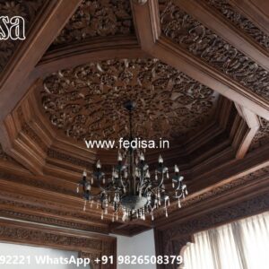 Wooden Ceiling Design False Ceiling Design For Living Room No-3432
