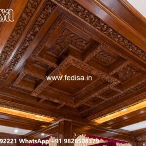 Wooden Ceiling Design Pop Ki Design No-3439
