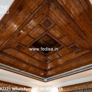 Wooden Ceiling Design False Ceiling Design For Drawing Room No-3440