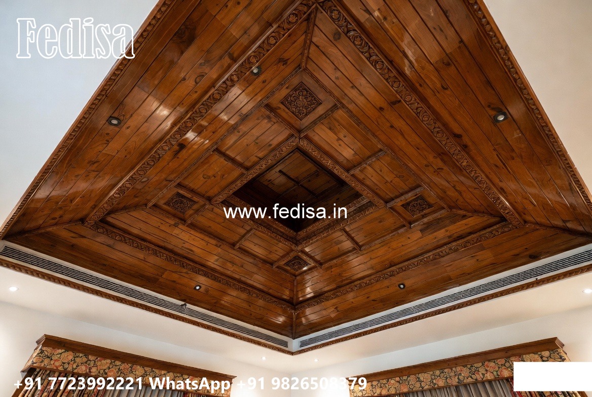 Wooden Ceiling Design False Ceiling Design For Drawing Room No-3440