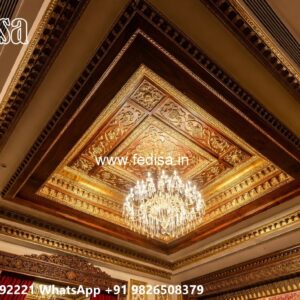 Wooden Ceiling Design Minus Plus Pop No-3445