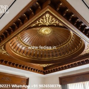 Wooden Ceiling Design Fall Ceiling Design For Hall With Two Fans No-3465