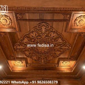 Wooden Ceiling Design Pop Fall Ceiling Design No-3469