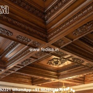 Wooden Ceiling Design False Ceiling For Bedroom No-3471