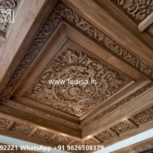 Wooden Ceiling Design False Ceiling Design 2026 No-3497