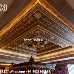 Wooden Ceiling Design Pop Design For Drawing Room No-3502