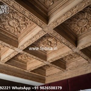 Wooden Ceiling Design Pop Down Ceiling Design No-3511