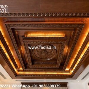 Wooden Ceiling Design Bedroom False Ceiling Design 2026 No-3527