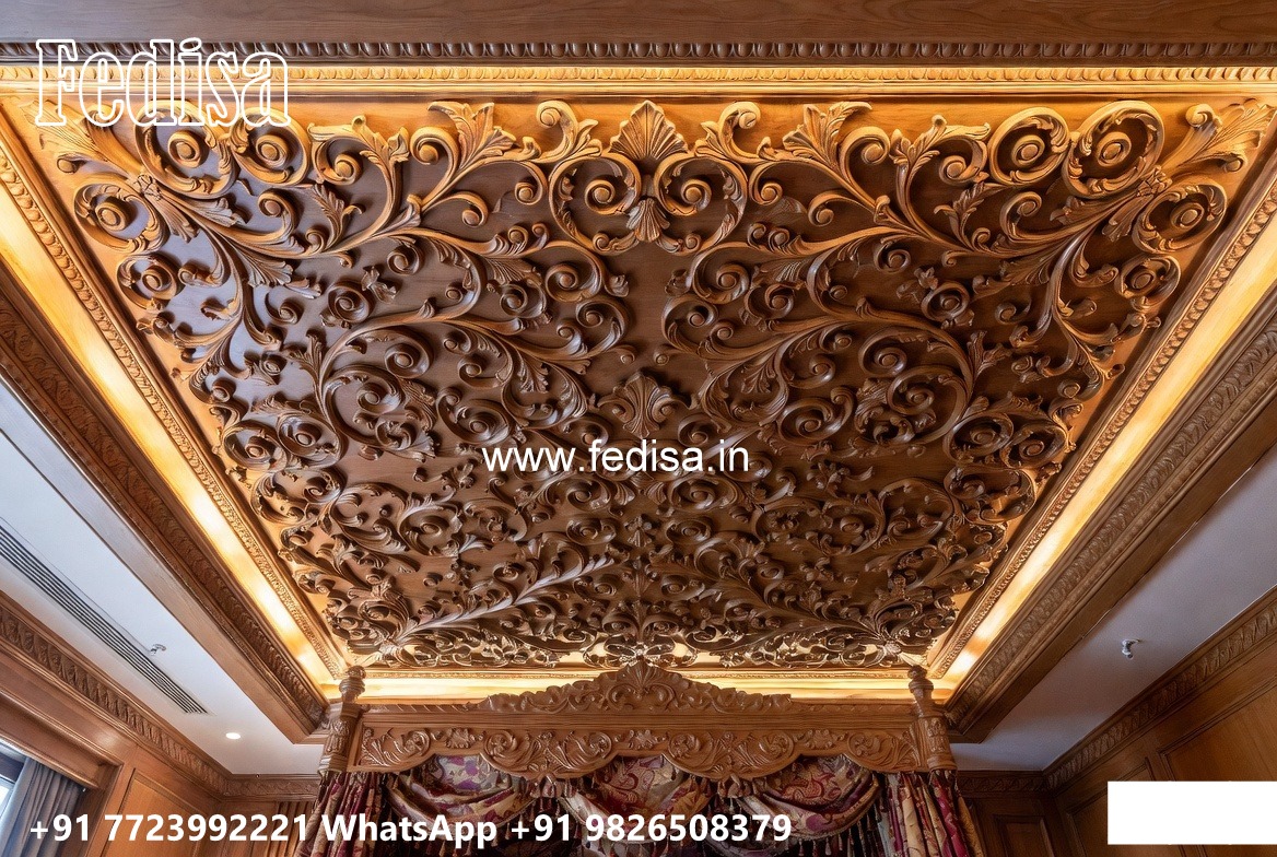 Wooden Ceiling Design Plain Ceiling Design No-3529