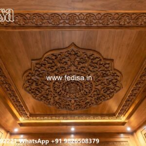 Wooden Ceiling Design Pvc Pop Design No-3547