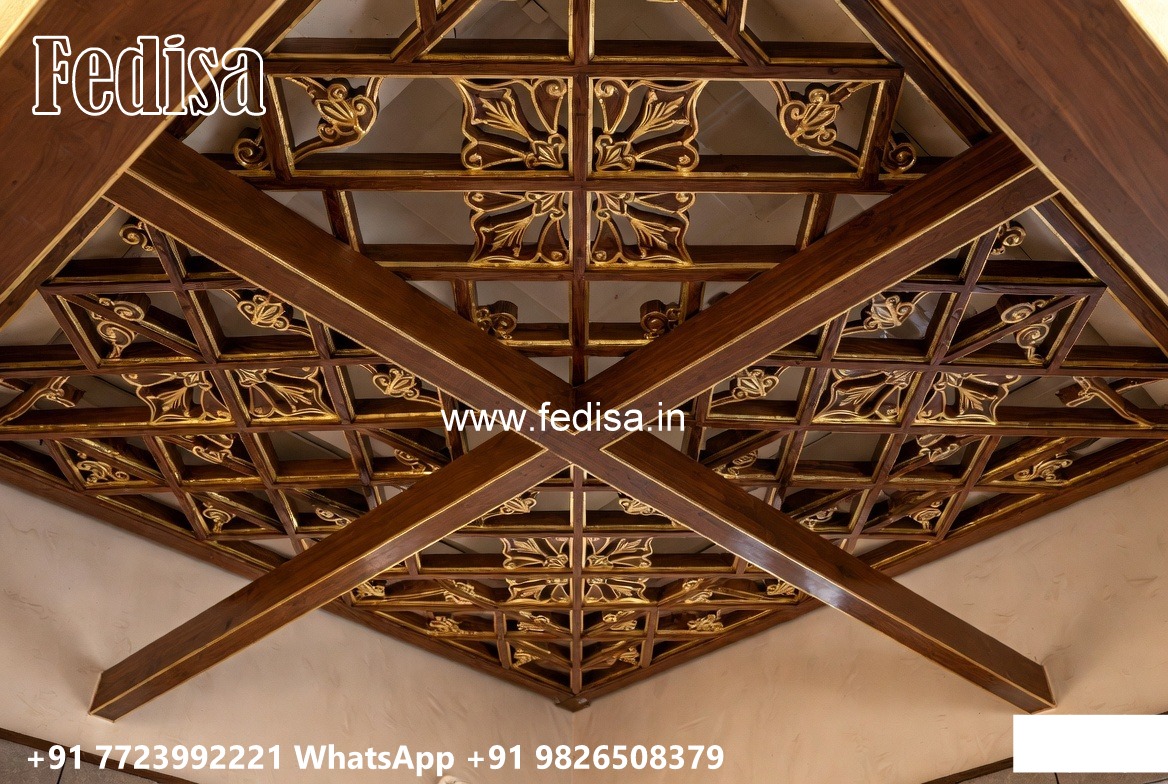 Wooden Ceiling Design Pop False Ceiling Design For Bedroom No-3554