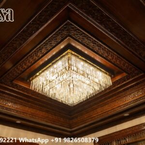 Wooden Ceiling Design Minus Plus Design Pop No-3569