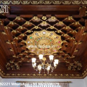 Wooden Ceiling Design False Ceiling Cost For Living Room No-3571