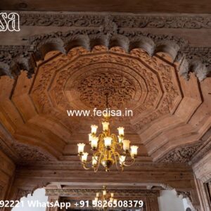 Wooden Ceiling Design Fall Ceiling Design 2026 No-3574