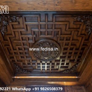 Wooden Ceiling Design False Ceiling Color Design No-3608