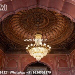 Wooden Ceiling Design Fiber Pop Design No-3628