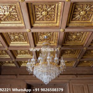 Wooden Ceiling Design Ceiling Design For Hall With Two Fans No-3639