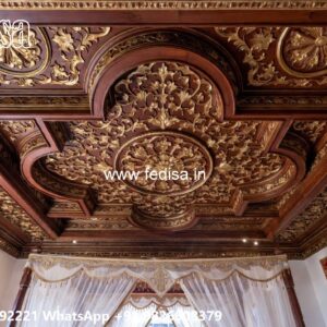 Wooden Ceiling Design Pop Full Design No-3643