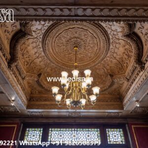 Wooden Ceiling Design Ceiling Design For Hall Cement No-3654