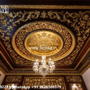 Wooden Ceiling Design Bedroom Modern Pop Plus Minus Design No-3661