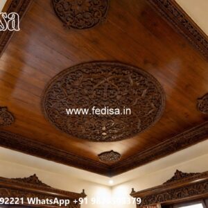 Wooden Ceiling Design False Ceiling Pop No-3667