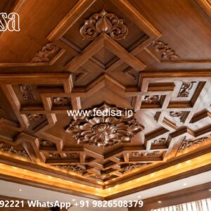 Wooden Ceiling Design Pop Tv Stand Designs No-3682