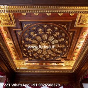 Wooden Ceiling Design Pop Chhat Design No-3691