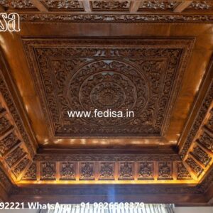 Wooden Ceiling Design Pop Arch Design India No-3730