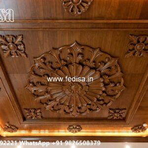 Wooden Ceiling Design Latest Plus Minus Pop Design 2026 No-3750