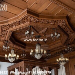 Wooden Ceiling Design Pop Ke New Design No-3760