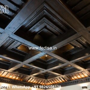 Wooden Ceiling Design Pop Porch Design No-3784