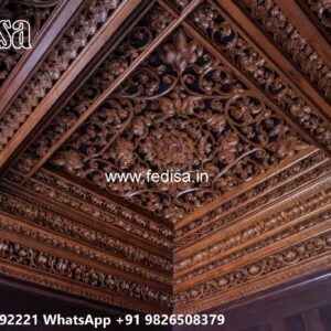 Wooden Ceiling Design Bedroom Design Pop No-3814