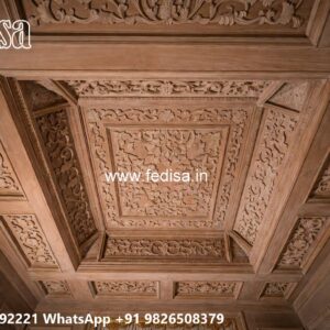 Wooden Ceiling Design Home Pop Design Hall No-3818
