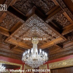 Wooden Ceiling Design Minus Plus Pop Ka Design No-3826