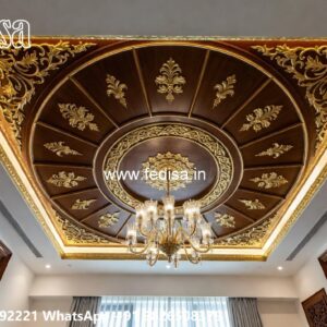 Wooden Ceiling Design Flower Ceiling Design For Hall No-3829