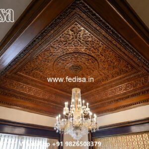 Wooden Ceiling Design Putty Design Roof No-3836