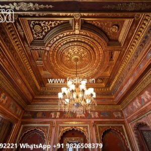 Wooden Ceiling Design Plus Minus Pop Color Design No-3841