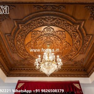 Wooden Ceiling Design Pop Roof Design For Hall No-3855